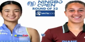 Alex Eala makakaharap si Diane Parry sa unang round ng 2026 Ningbo Open