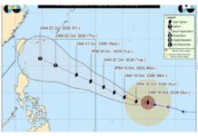 Super typhoon na int’l name na Champi papasok sa PAR sa Oktubre 20, tatawaging Rosal