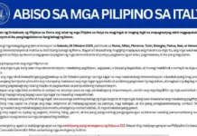 Mga Pinoy sa Italy, pinayuhang mag-ingat dahil sa nakaambang mga demonstrasyon