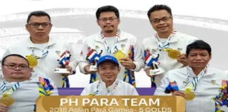 Philippine team na lalahok sa Asian Para Games all-set na