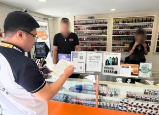 BIR, pinaigting ang operasyon laban sa illegal na vape sa iba’t-ibang rehiyon