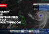 Bagyong ‘Champi,’ muling lumakas bilang super typhoon