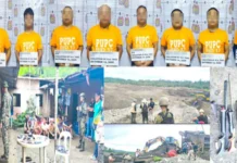 8 Chinese nationals, arestado dahil sa umano’y ilegal na pagmimina sa Surigao del Norte