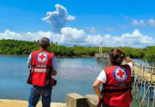PRC, nag-deploy ng team kasunod ng pagputok ng Mt. Mayon