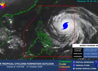 Super Typhoon Rosal, lalo pang lumakas; Signal no. 1, nakataas na sa ibang lugar