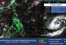 Tropical cyclone Champi, lalo pang lumalakas