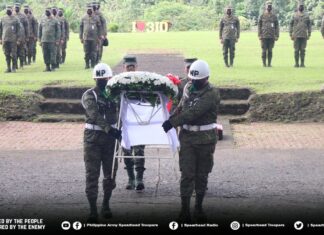 3rd Infantry Division sang Philippine Army, naghatag sang pagpasidungog sa mga baganihan sang Marawi Siege