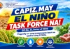 Capiz Governor Castro, ginmando ang pagtukod sang Task Force El Niño