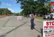 Checkpoint Operations, Hugot nga Ginapatuman para sa Pagpabaskog sang Siguridad sa Dao, Capiz