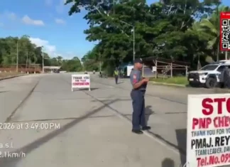 Checkpoint Operations, Hugot nga Ginapatuman para sa Pagpabaskog sang Siguridad sa Dao, Capiz