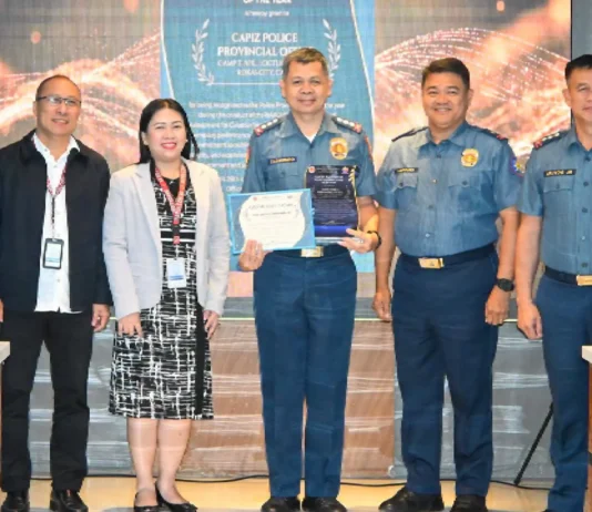 CPPO, Ginpasidunggan sang Gawad Kahusayan Award Bilang Police Provincial Office of the Year