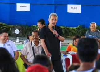 Mga Cuarteronhon halin sa 11 ka barangay, nagbaton sang ikatlo nga pagpanghatag sang 10-kilo nga bugas