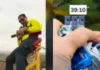 Lalake, nagbutang sang Guinness World Record matapos magbukas sang trading cards samtang nakahigot sa pakpak sang nagalupad nga eroplano