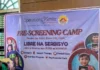 Pre-screening sang Operation Smile Philippines para sa libre nga cleft lip kag palate treatment, ginpatigayon sa Capiz