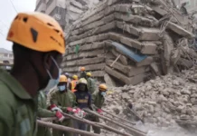 Pito ka mga indibidwal, nagapabilin nga missing matapos nag-collapse ang building sa Kenya