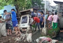 Barangay Libas, nagpatigayon sang clean-up drive kag misting operation kontra dengue