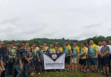 Makawiwili masonic lodge no. 55 kag 603rd Capiz community defense center, nagpatigayon sang tree planting activity sa Barangay Timpas, Panitan, Capiz