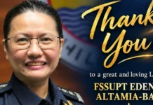 BFP-Capiz, nagpaabot sang pagpasalamat kag pagpasidungog kay FSSUPT Eden M. Altamia-Baua