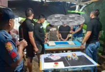 Tatlo ka lalaki, arestado bangud sa iligal nga pagpaaway sang damang sa Pontevedra, Capiz