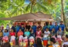 Masobra 400 ka pamilya sa Barangay Olotayan, Roxas City, nakabaton sang bugas, pagkaon kag hygiene kits halin sa Gobyerno Probinsyal sang Capiz