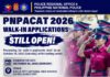 Walk-in applications para sa PNPACAT 2026, bukas pa asta sa October 25 sa Iloilo City