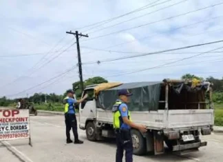 DAO PNP, hugot nga ginapatuman ang police checkpoints para sa seguridad sang komunidad sa nagahilapit nga pista minatay