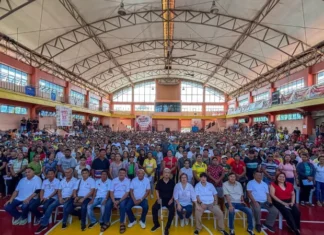 Masobra 2,000 ka Dumalagnon, nagbaton sang ikatlo nga pagpanghatag sang libre nga bugas