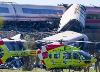 64 ka tawo, patay sa pagbunggu-anay sang duha ka high-speed train sa Spain