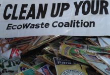 Mga campaign materials,i-recycle sa halip na ibasura-Ecowaste Coalition