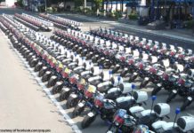5 PPO sa RO-2,tinanggap ang 36-units ng motorsiklo na mula sa Camp Crame