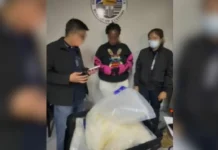 Babae na mula sa Zambia at nagpapakilala na estudyante sa Pilipinas, nakuhanan ng mahigit P60m na shabu sa NAIA
