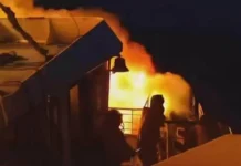 5 patay, 42 nailigtas matapos masunog ang barkong may 117 pasahero sa Coron