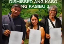 Kaso laban sa tatlong anti-mining residents sa Kasibu, ibinasura ng Korte