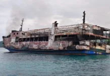 50 sa 71 labi mula sa M/V June Aster fire, nakilala na