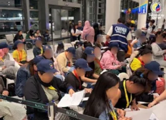 117 pang OFWs, nakauwi mula Saudi Arabia