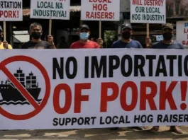 Tigil-benta ng baboy, pinalawig hanggang Linggo dahil sa protesta sa imported na karne