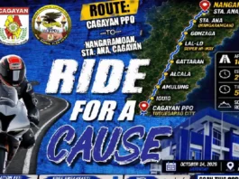 CAGAYAN PPO, MAGLULUNSAD NG RIDE FOR A CAUSE SA STA. ANA