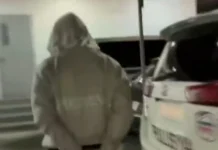 Person of interest sa pagkamatay ng babaeng natagpuang nasa loob ng refrigerator, arestado