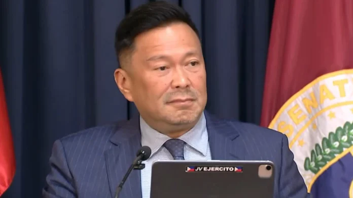 Senate Finance Committee Chairperson JV Ejercito