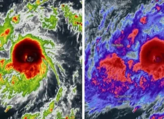 Bagyong Champi na tatawaging Rosal, umabot na sa Category 4 habang papalapit sa Guam