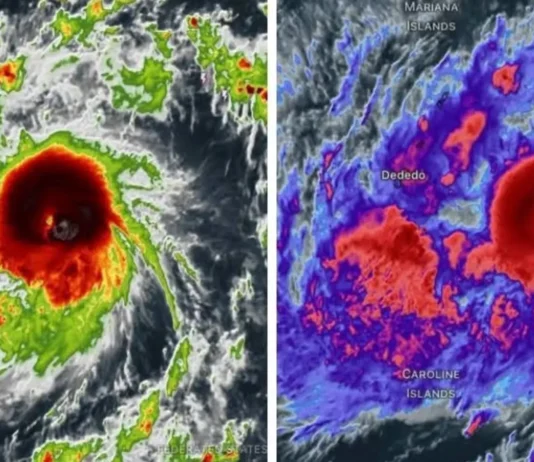 Bagyong Champi na tatawaging Rosal, umabot na sa Category 4 habang papalapit sa Guam