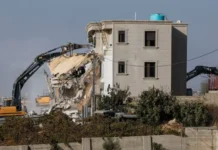 Israel, giniba ang ilang gusaling Palestino sa West Bank kasunod ng pagkamatay ng 2 sundalong Israeli
