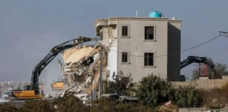 Israel, giniba ang ilang gusaling Palestino sa West Bank kasunod ng pagkamatay ng 2 sundalong Israeli