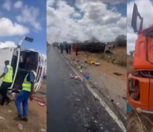 22 patay sa bus crash sa Kenya; mga pasahero galing pa sa libing