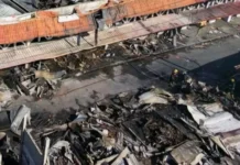 Lima, nasawi sa sunog sa Sorsogon City Public Market