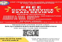 Free review kadagiti mangala iti Civil Service Examination, maidiaya