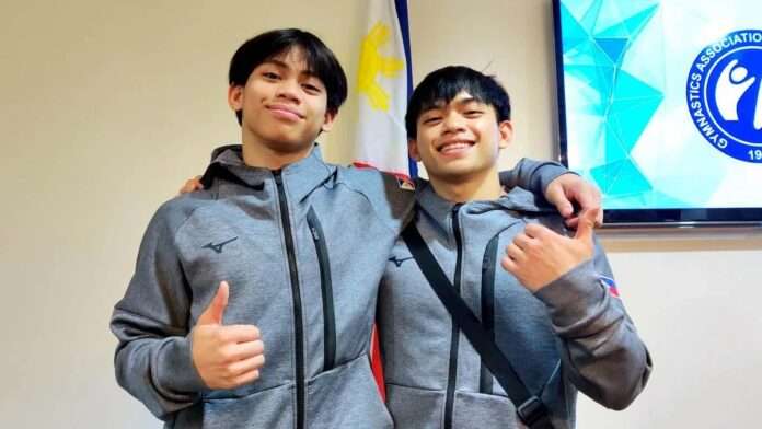 SPORTS CARLOS YULO AND ELDREW