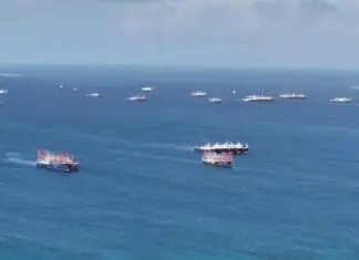 54 barko ng China, nasaripatpatan idiay WPS iti uneg laeng ti maka domingo –AFP