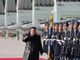 Panagsagana ti North Korea military iti giyera, imbilin ni Kim Jong Un