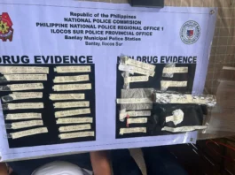 Nasurok P56-K a gatad ti mapapati a shabu, naala manipud iti search warrant operation; agtawen-iti-uppat a pulo a lalaki, nakemmeg